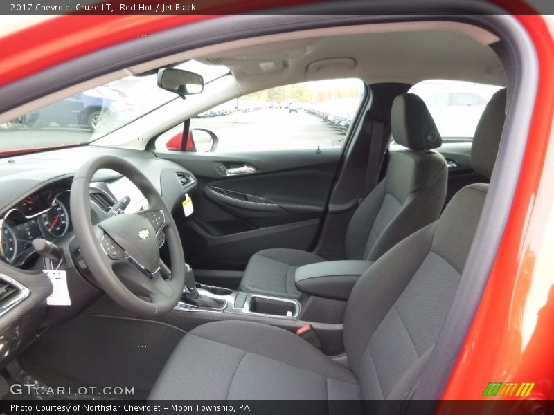 Red Hot / Jet Black 2017 Chevrolet Cruze LT