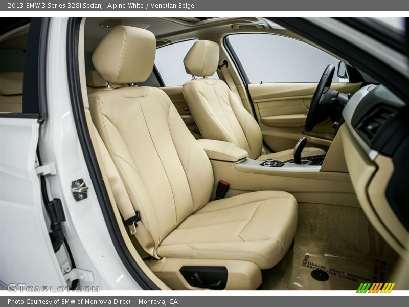 Alpine White / Venetian Beige 2013 BMW 3 Series 328i Sedan