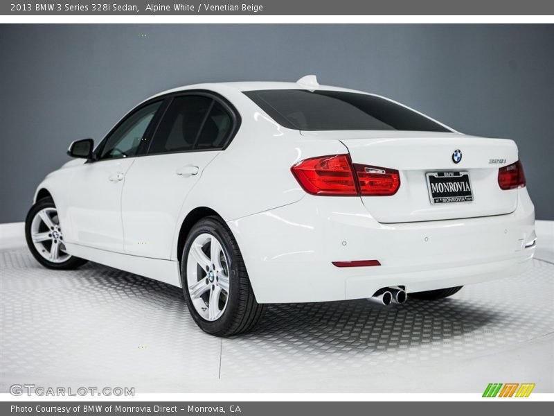 Alpine White / Venetian Beige 2013 BMW 3 Series 328i Sedan