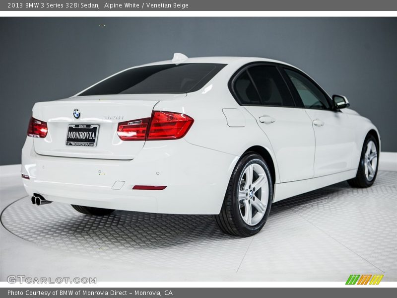 Alpine White / Venetian Beige 2013 BMW 3 Series 328i Sedan