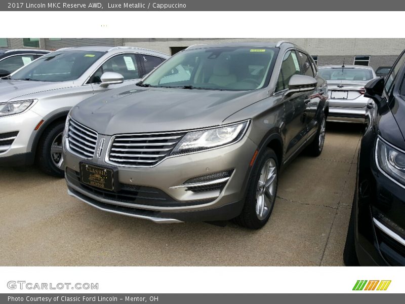 Luxe Metallic / Cappuccino 2017 Lincoln MKC Reserve AWD