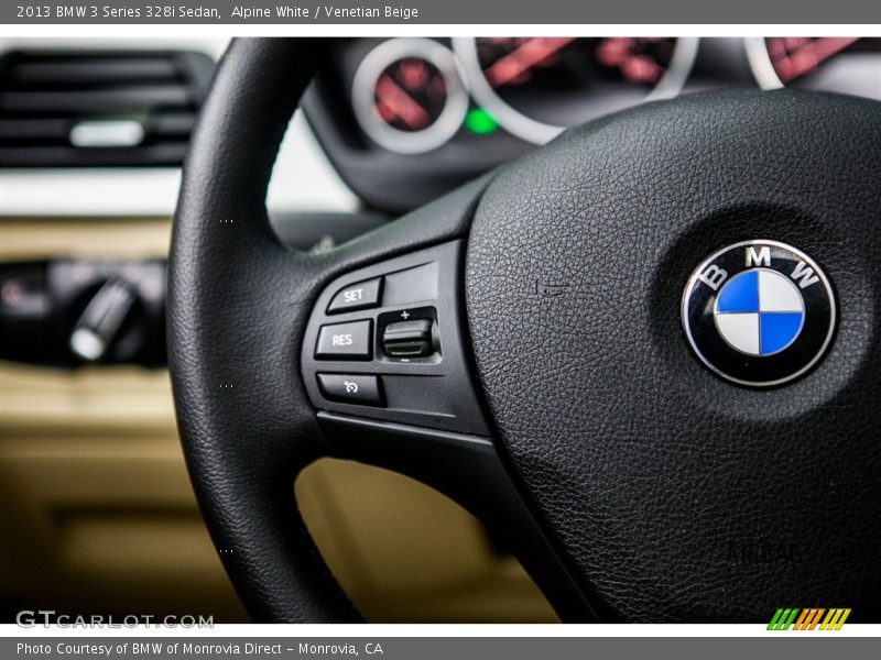Alpine White / Venetian Beige 2013 BMW 3 Series 328i Sedan
