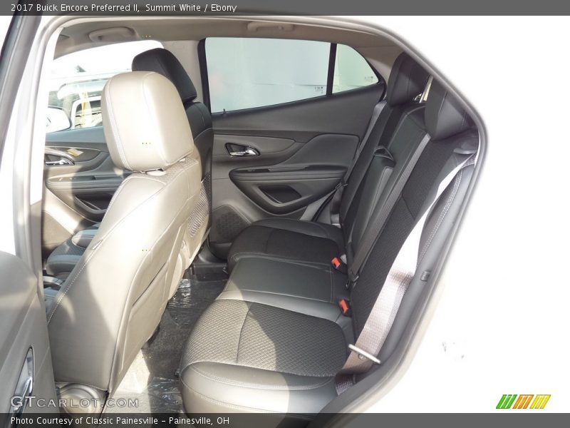 Summit White / Ebony 2017 Buick Encore Preferred II