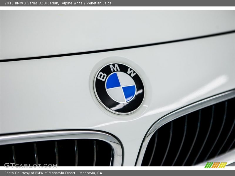 Alpine White / Venetian Beige 2013 BMW 3 Series 328i Sedan