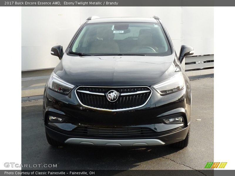 Ebony Twilight Metallic / Brandy 2017 Buick Encore Essence AWD