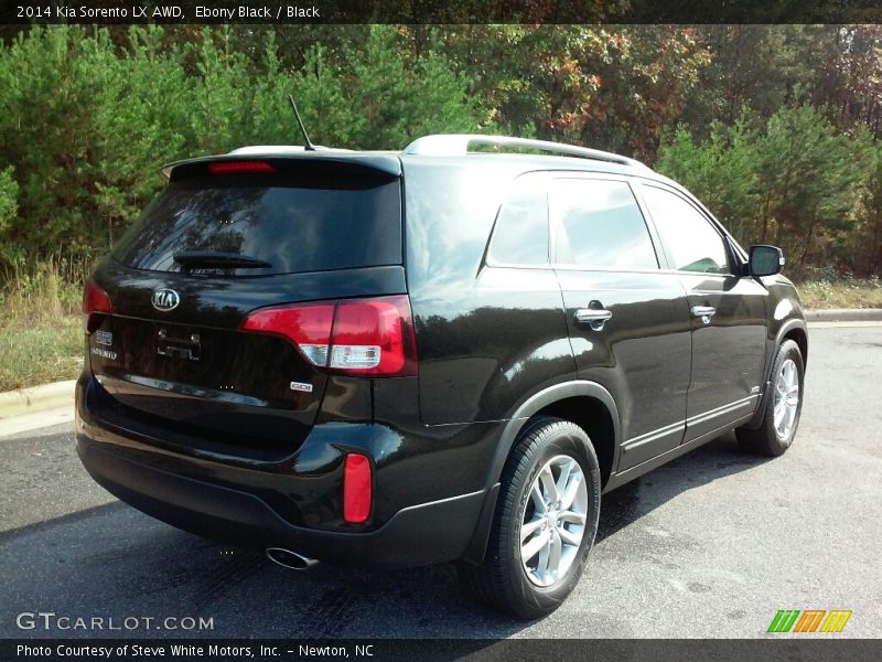 Ebony Black / Black 2014 Kia Sorento LX AWD