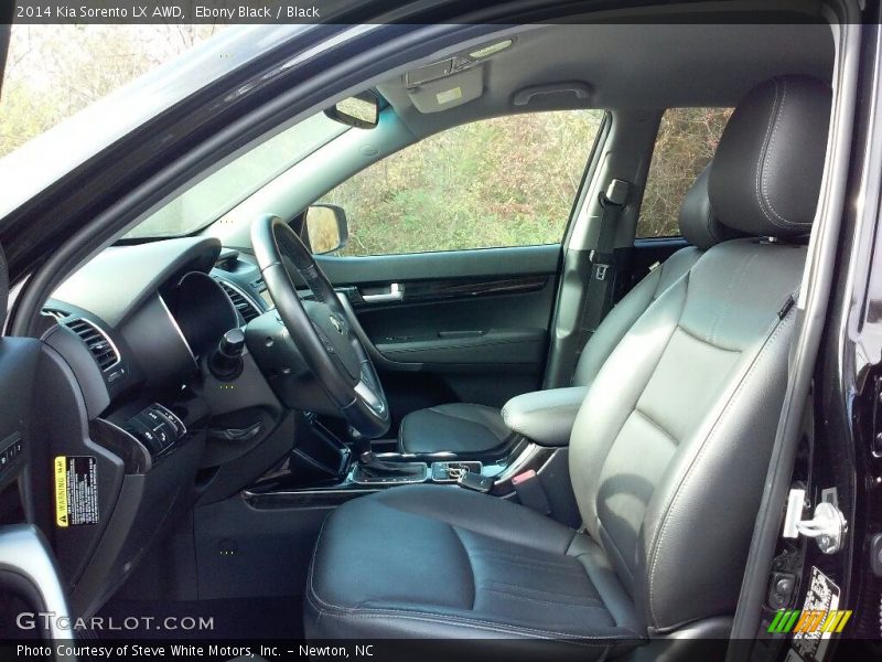 Ebony Black / Black 2014 Kia Sorento LX AWD