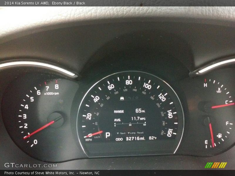Ebony Black / Black 2014 Kia Sorento LX AWD
