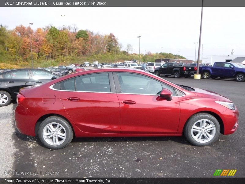 Cajun Red Tintcoat / Jet Black 2017 Chevrolet Cruze LT