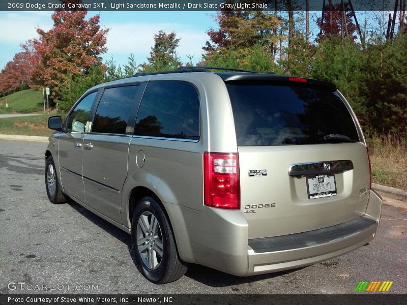 Light Sandstone Metallic / Dark Slate Gray/Light Shale 2009 Dodge Grand Caravan SXT