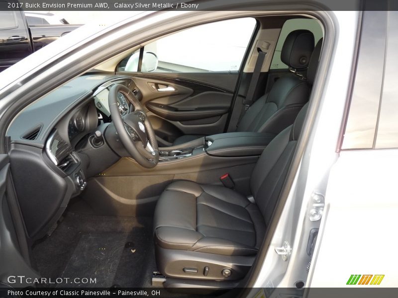 Front Seat of 2017 Envision Premium AWD