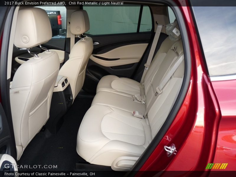 Chili Red Metallic / Light Neutral 2017 Buick Envision Preferred AWD