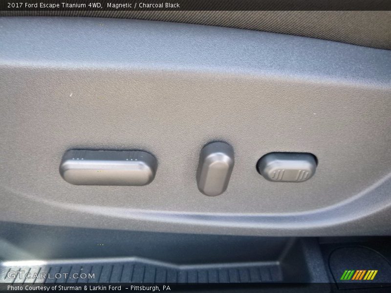 Magnetic / Charcoal Black 2017 Ford Escape Titanium 4WD