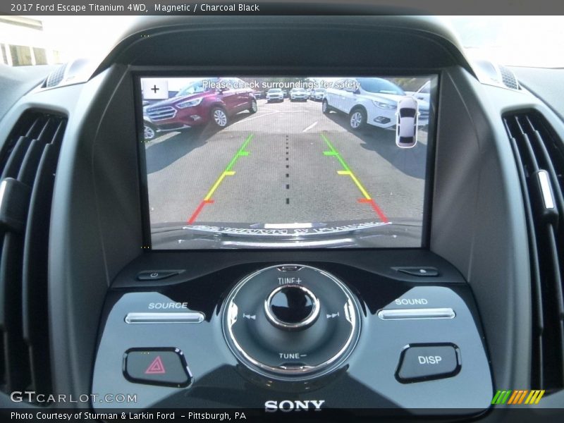 Magnetic / Charcoal Black 2017 Ford Escape Titanium 4WD