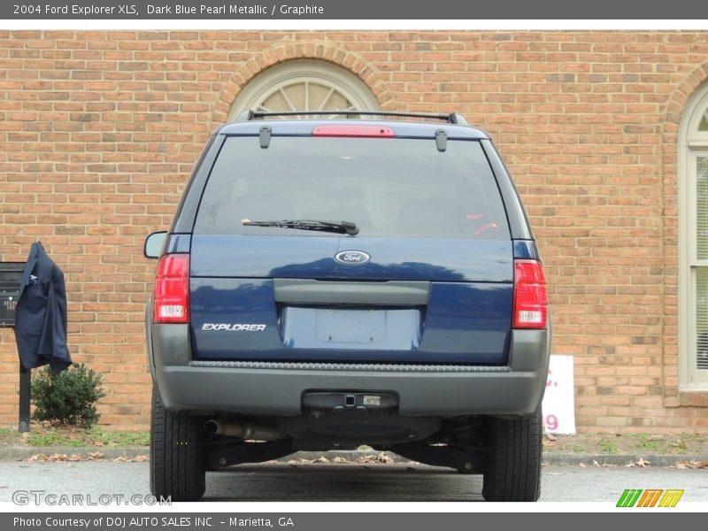 Dark Blue Pearl Metallic / Graphite 2004 Ford Explorer XLS