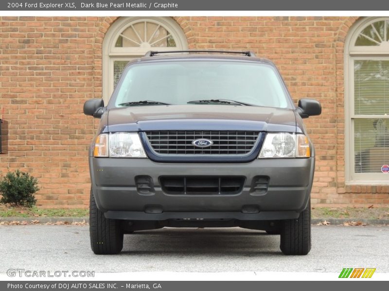 Dark Blue Pearl Metallic / Graphite 2004 Ford Explorer XLS