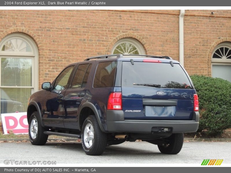 Dark Blue Pearl Metallic / Graphite 2004 Ford Explorer XLS