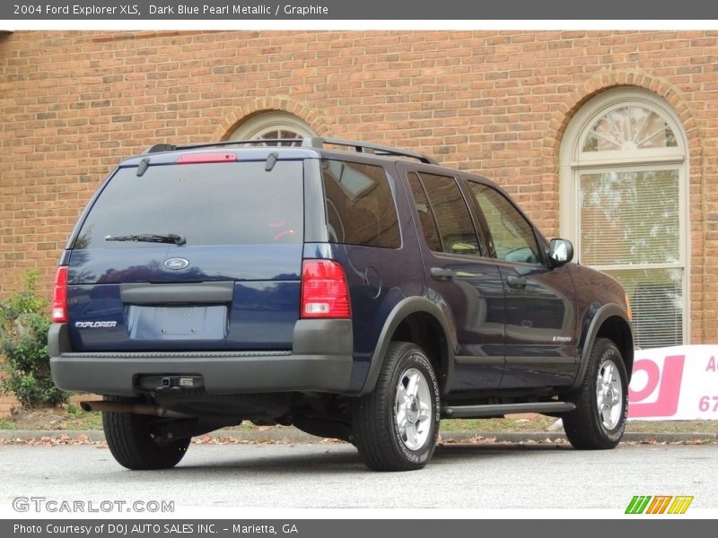 Dark Blue Pearl Metallic / Graphite 2004 Ford Explorer XLS