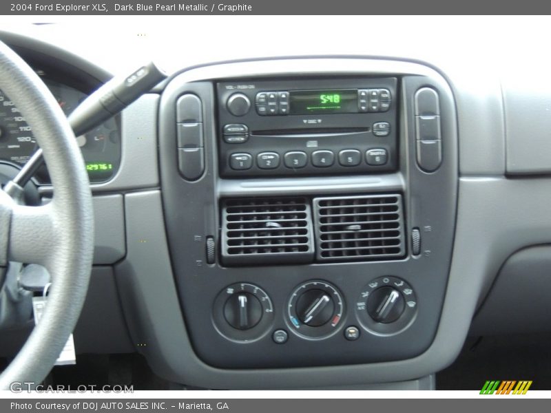 Dark Blue Pearl Metallic / Graphite 2004 Ford Explorer XLS