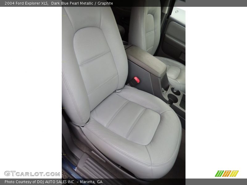 Dark Blue Pearl Metallic / Graphite 2004 Ford Explorer XLS