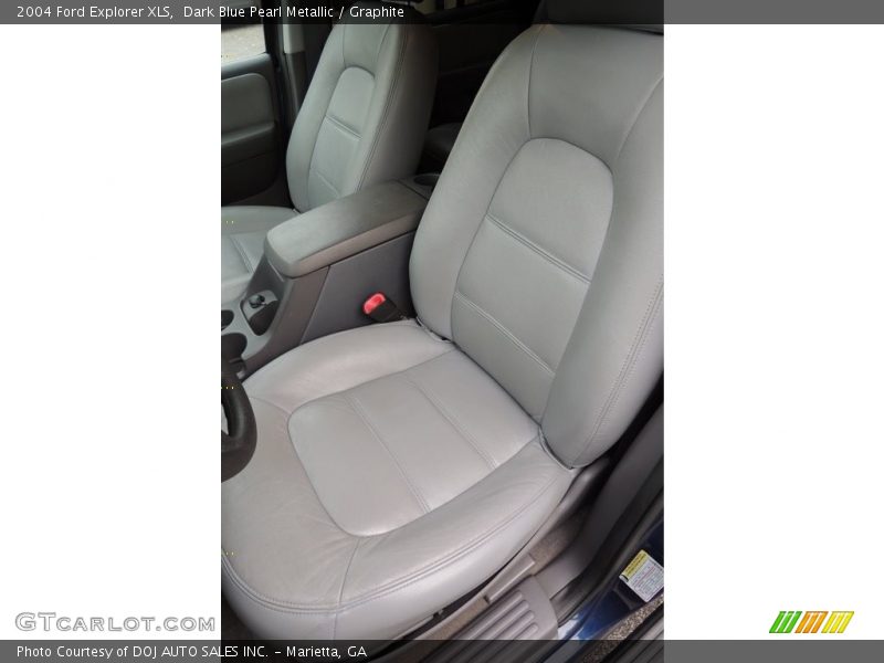 Dark Blue Pearl Metallic / Graphite 2004 Ford Explorer XLS