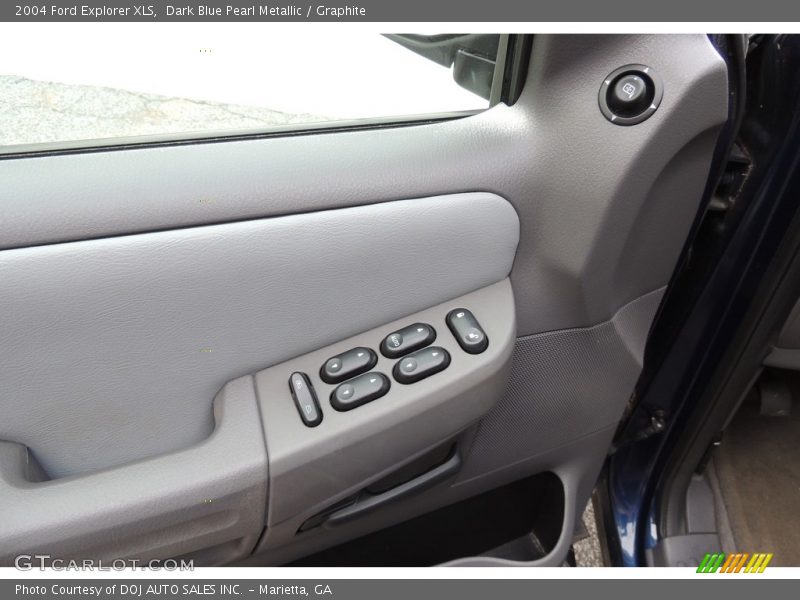 Dark Blue Pearl Metallic / Graphite 2004 Ford Explorer XLS