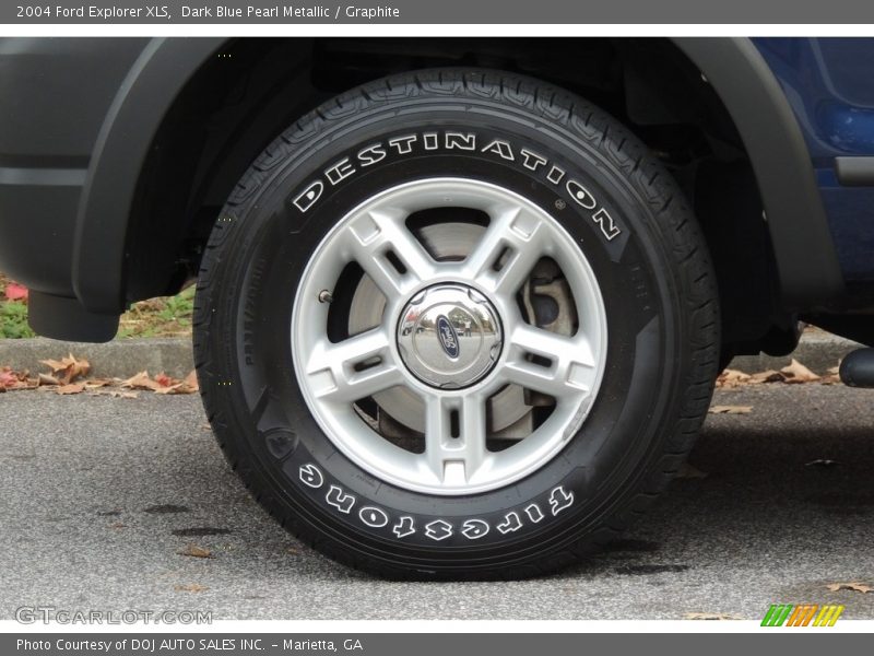 Dark Blue Pearl Metallic / Graphite 2004 Ford Explorer XLS