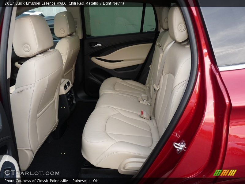 Chili Red Metallic / Light Neutral 2017 Buick Envision Essence AWD