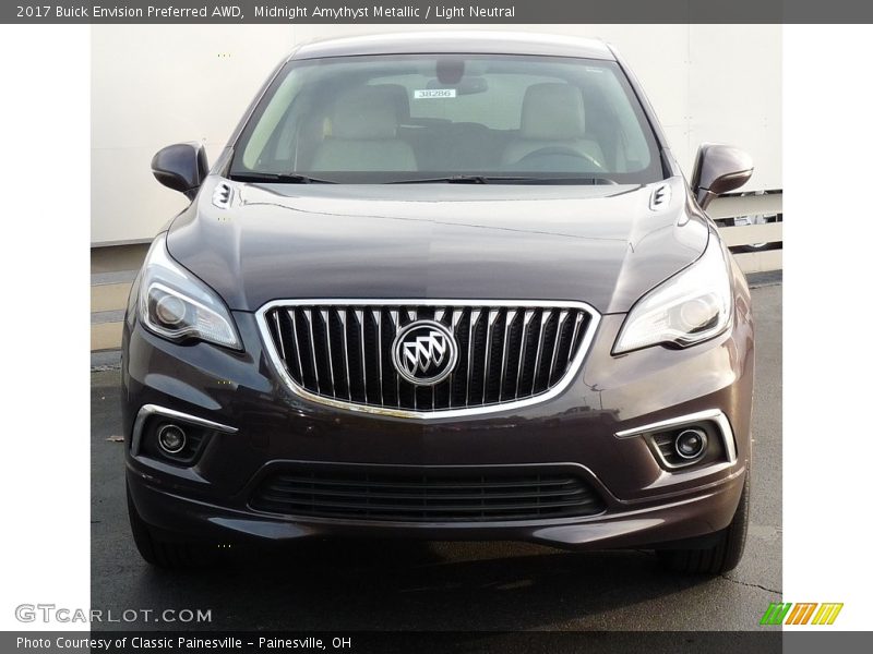 Midnight Amythyst Metallic / Light Neutral 2017 Buick Envision Preferred AWD