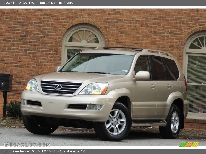 Titanium Metallic / Ivory 2007 Lexus GX 470