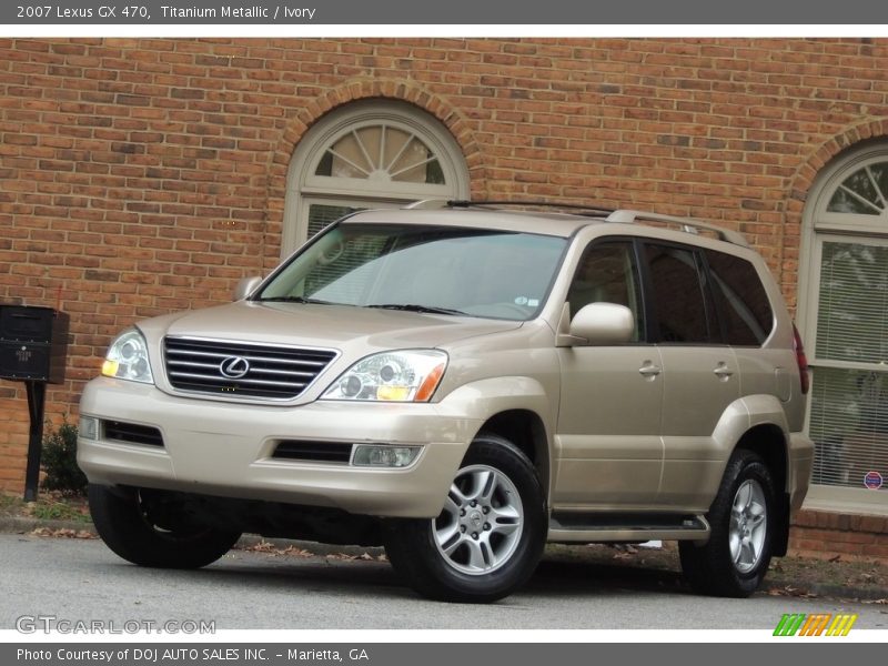 Titanium Metallic / Ivory 2007 Lexus GX 470