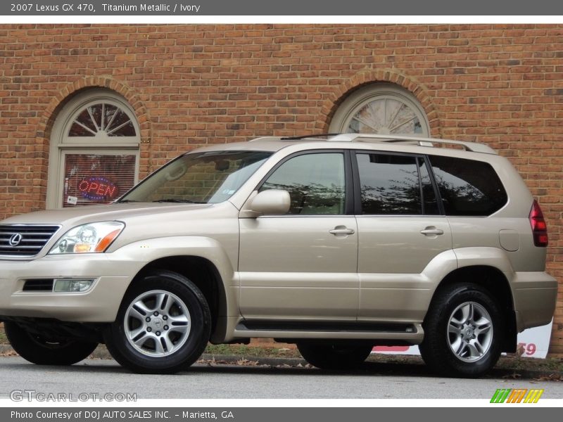 Titanium Metallic / Ivory 2007 Lexus GX 470