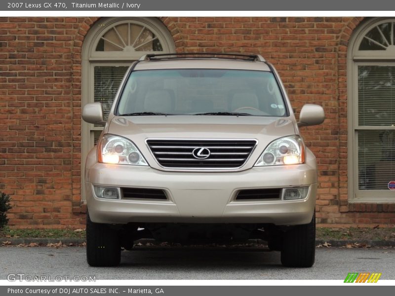 Titanium Metallic / Ivory 2007 Lexus GX 470