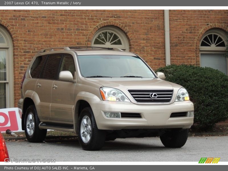 Titanium Metallic / Ivory 2007 Lexus GX 470