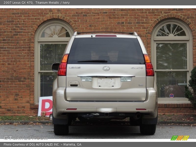 Titanium Metallic / Ivory 2007 Lexus GX 470