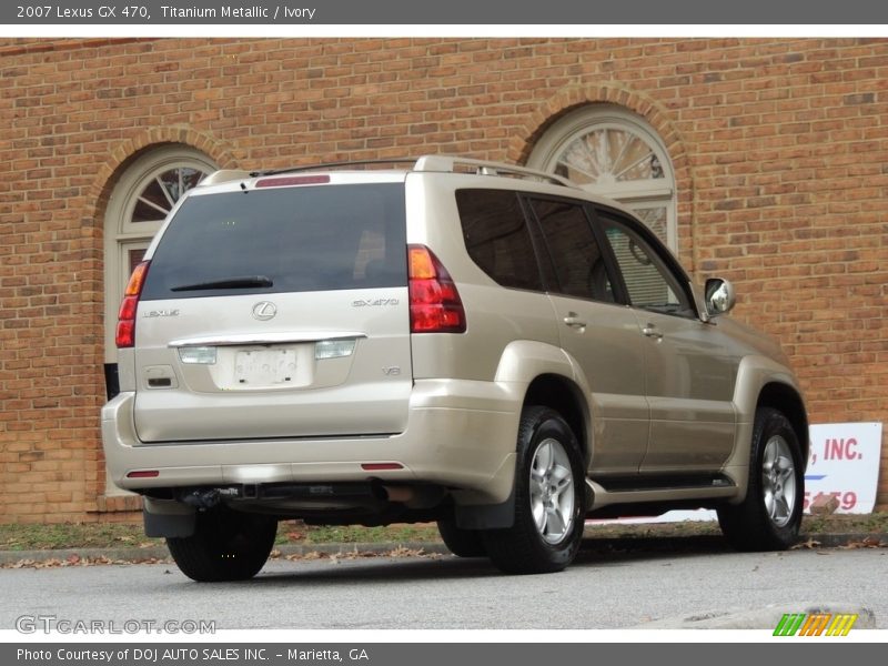 Titanium Metallic / Ivory 2007 Lexus GX 470