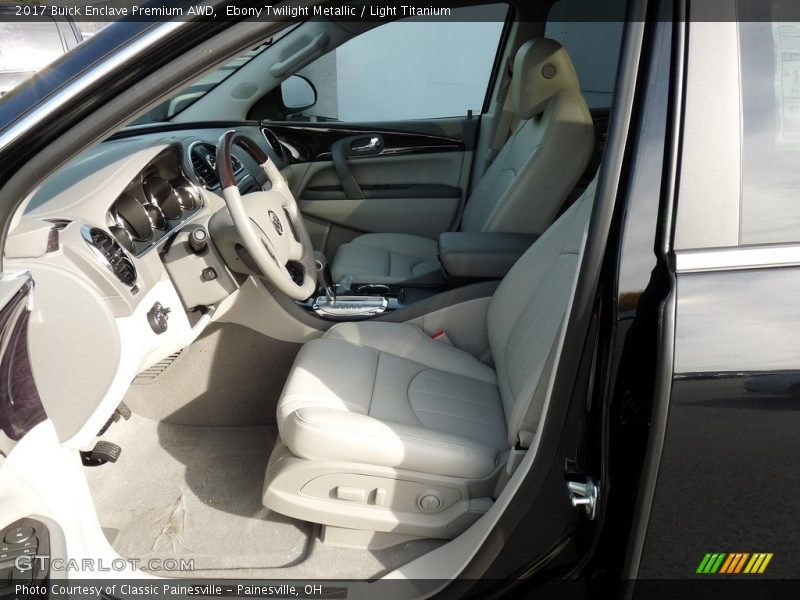 Ebony Twilight Metallic / Light Titanium 2017 Buick Enclave Premium AWD