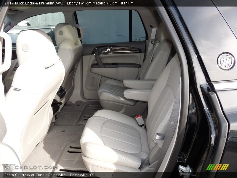 Ebony Twilight Metallic / Light Titanium 2017 Buick Enclave Premium AWD