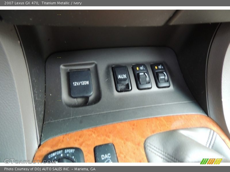 Titanium Metallic / Ivory 2007 Lexus GX 470