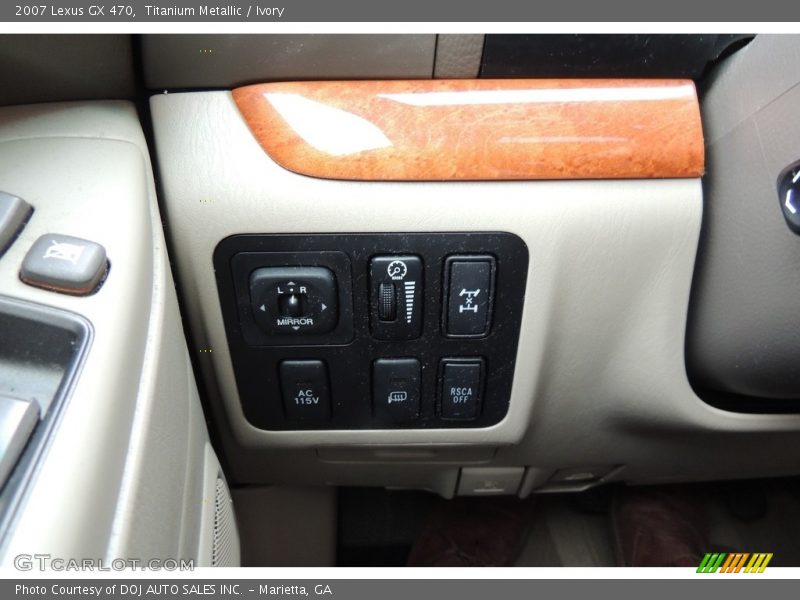 Titanium Metallic / Ivory 2007 Lexus GX 470