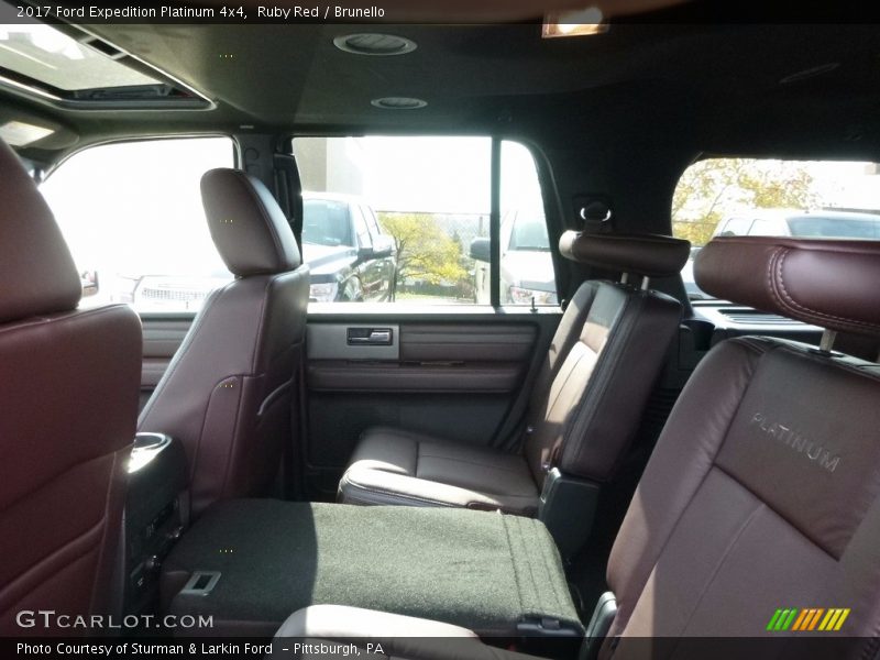 Rear Seat of 2017 Expedition Platinum 4x4