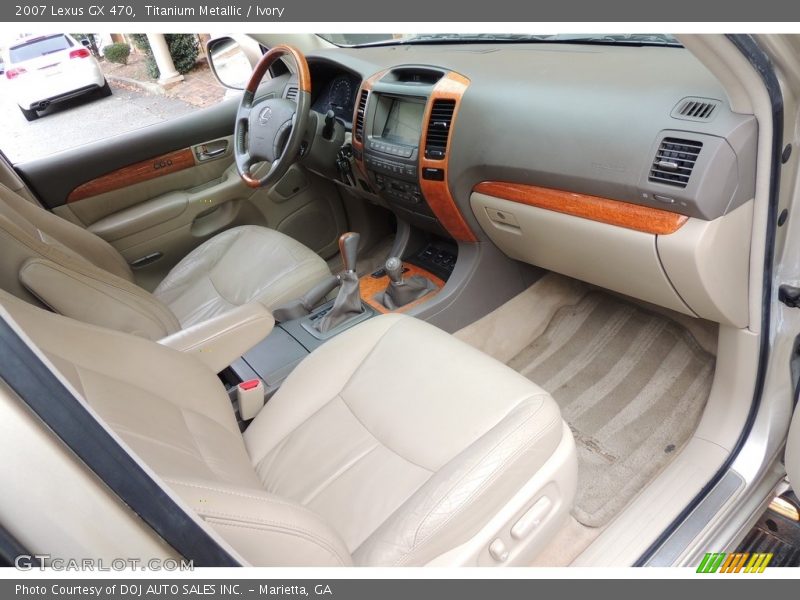 Titanium Metallic / Ivory 2007 Lexus GX 470