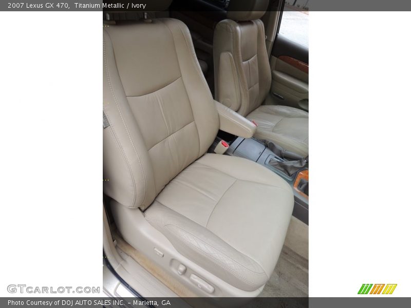 Titanium Metallic / Ivory 2007 Lexus GX 470