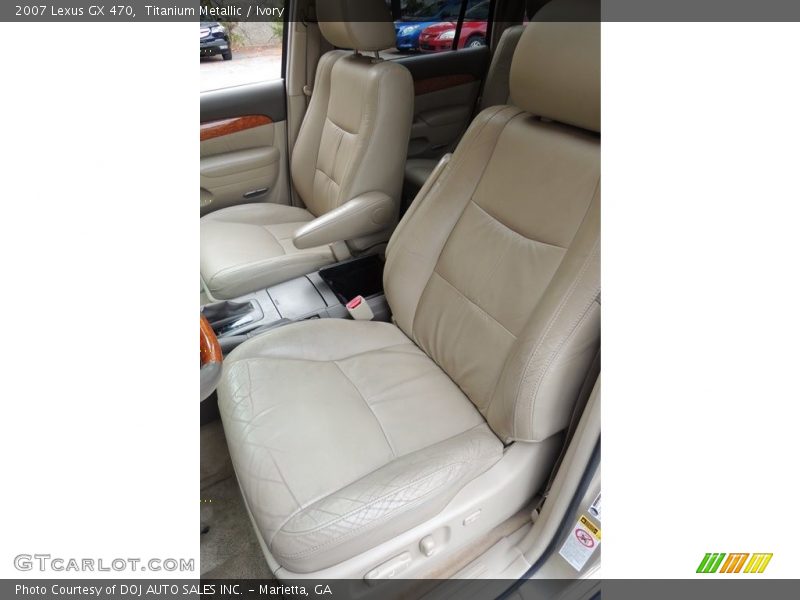 Titanium Metallic / Ivory 2007 Lexus GX 470