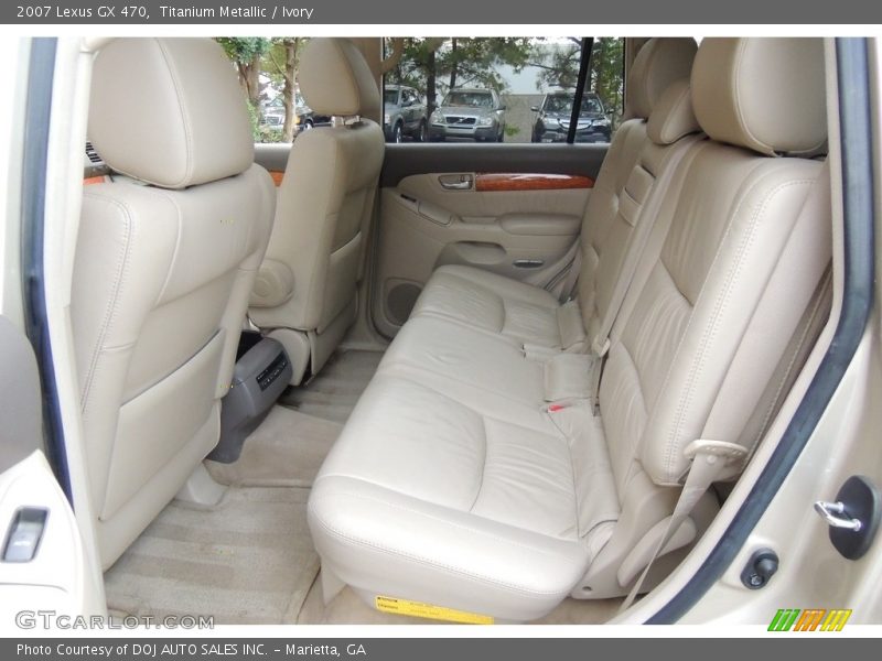 Titanium Metallic / Ivory 2007 Lexus GX 470