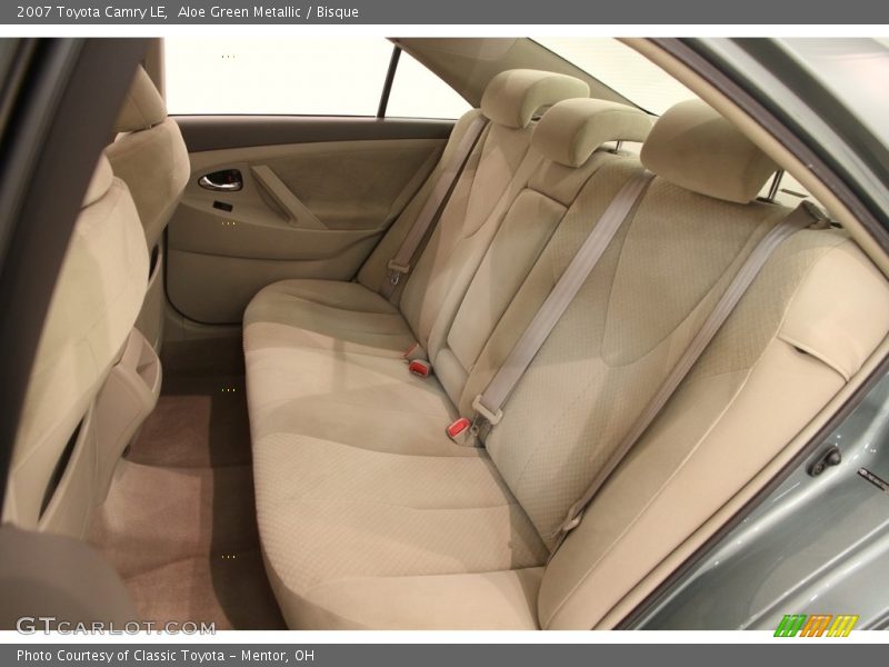 Aloe Green Metallic / Bisque 2007 Toyota Camry LE