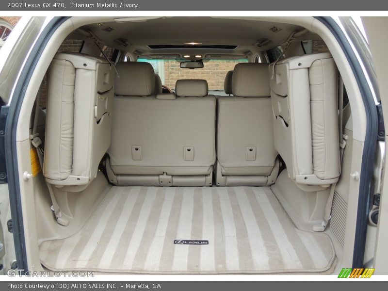 Titanium Metallic / Ivory 2007 Lexus GX 470