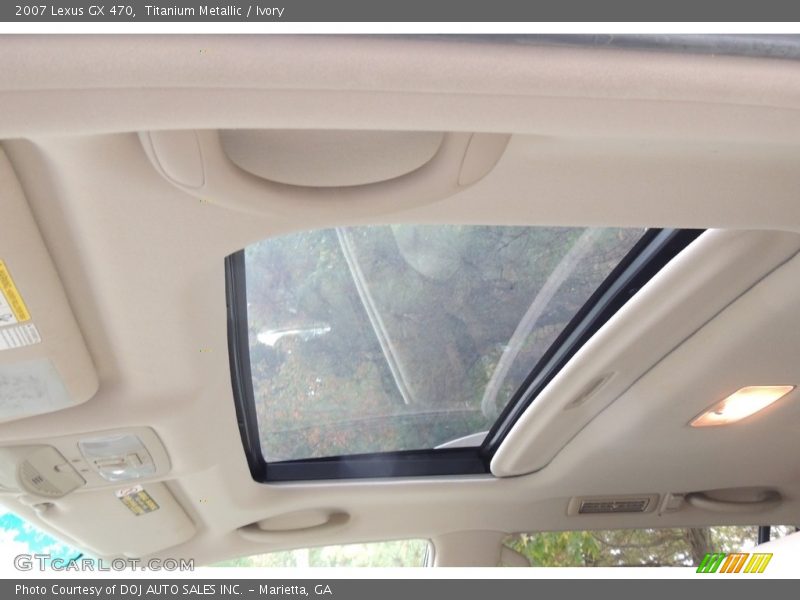 Titanium Metallic / Ivory 2007 Lexus GX 470