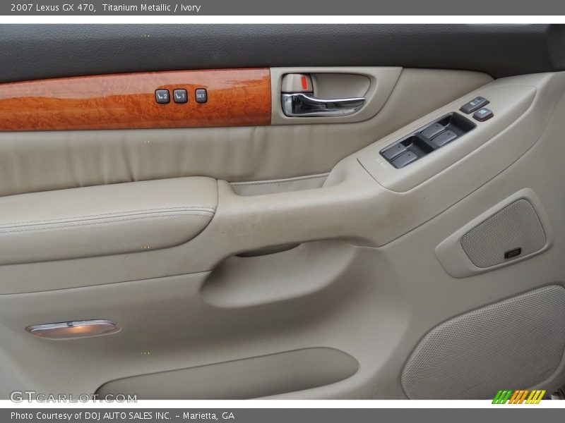 Titanium Metallic / Ivory 2007 Lexus GX 470