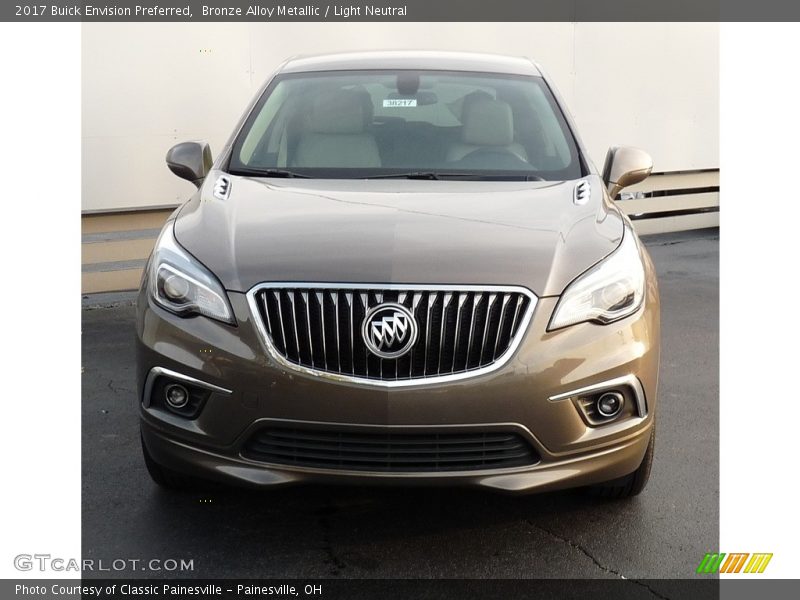 Bronze Alloy Metallic / Light Neutral 2017 Buick Envision Preferred